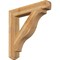 Ekena Millwork Funston Craftsman Rough Sawn Bracket, Western Red Cedar, 6"W x 40"D x 40"H BKT06X40X40FST04RWR - alternate 1